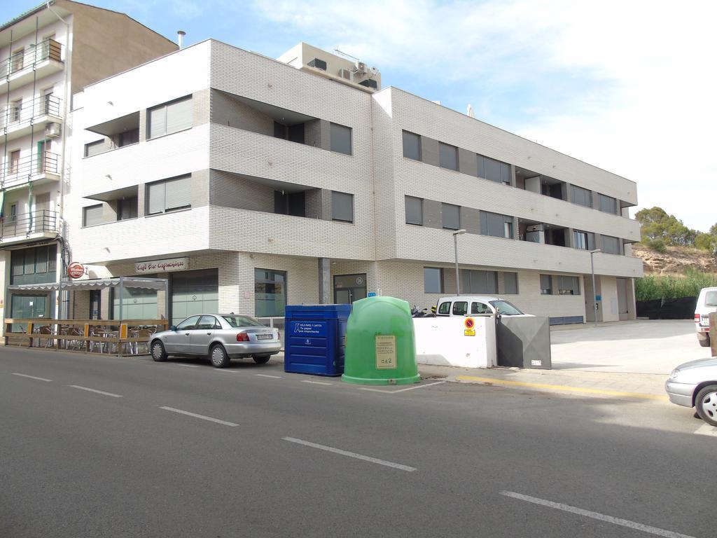 Apartamentos Mequedo Alcañiz Exteriör bild